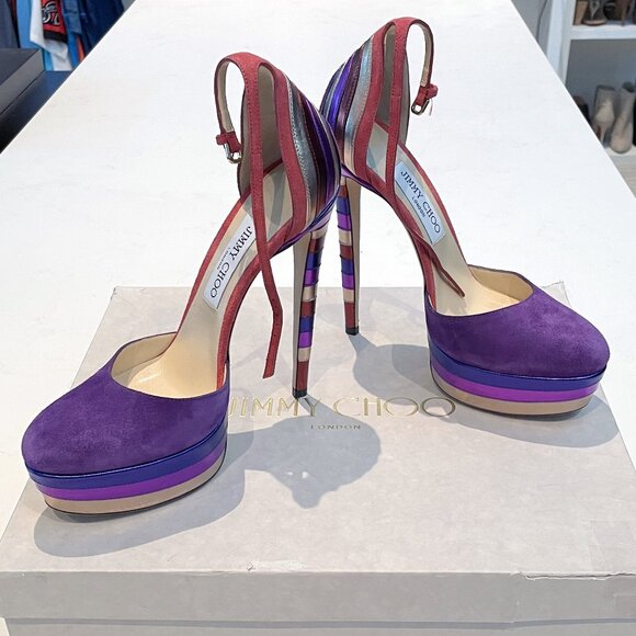 Jimmy Choo Macy Sandals - Picture 1 of 11
